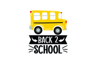 Cartoony Fun School Bus: Crafts for School Amp