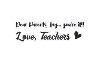 Dear Parents, Tag You're It: School Amp Crafts Review