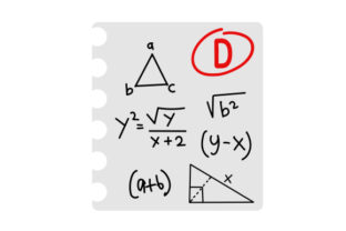 Math Test with a D: Fun School Amp Crafts for Makers