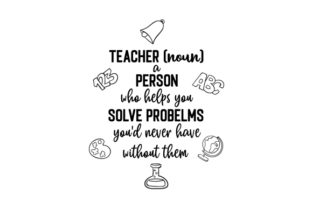 Teacher Quote for Crafts & Quotes Projects