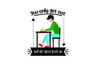You Only Get Out What You Put in: Crafts for School Amp
